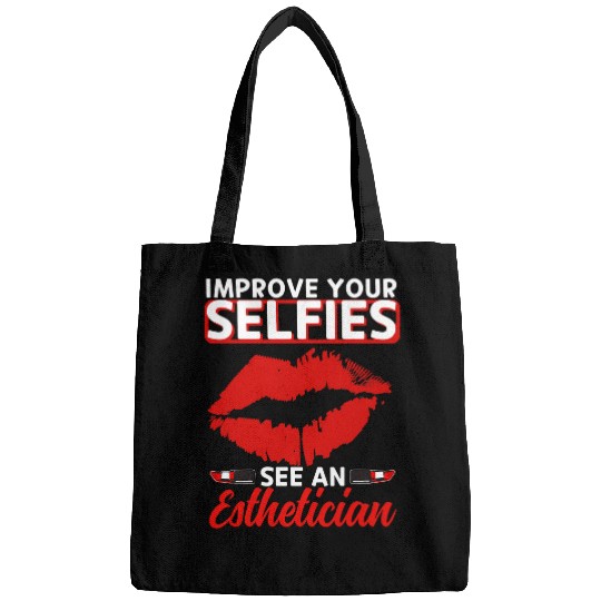 Esthetician Selfies Lips Esthetic Beautician Cosmetologist Bags