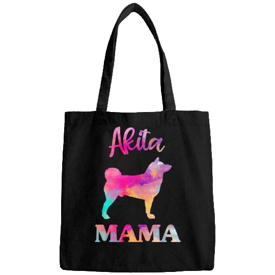 Akita Mama Women Mothers Day Dog Mom Bags