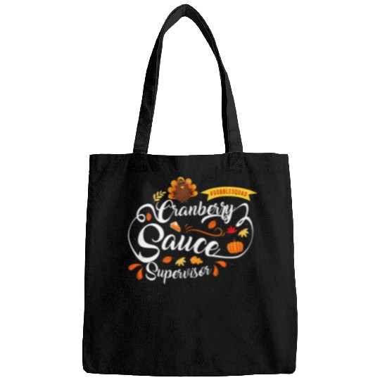 Gobble Squad Supervisor Cranberry Sauce Thanksgiving Bags