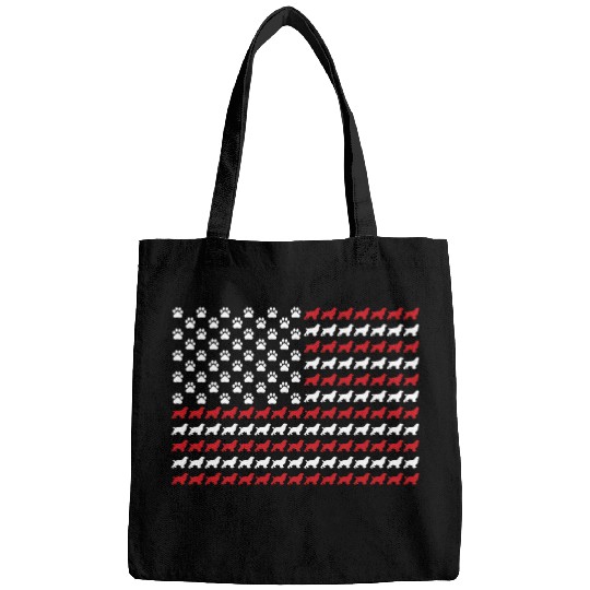 Dog Cocker Spaniel English Cocker Spaniel 4th of July Bags