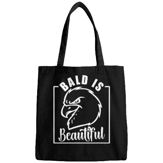 Bald Is Beautiful American Bald Eagle Bald Headed Bags