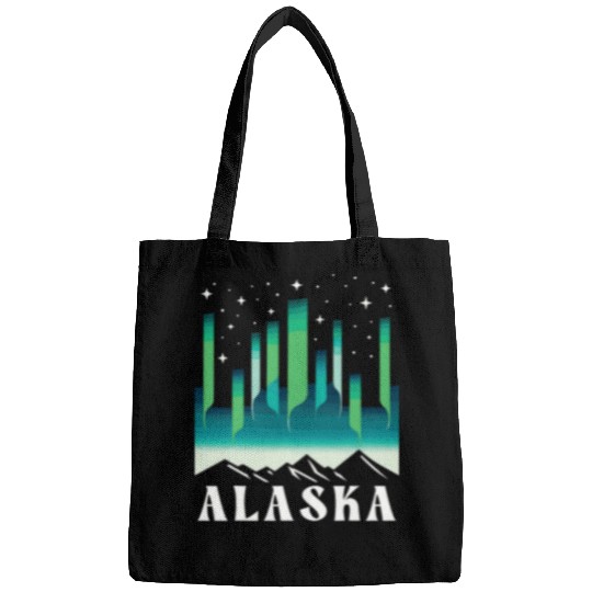 Alaska Northern Lights Aurora Borealis Alaska Bags