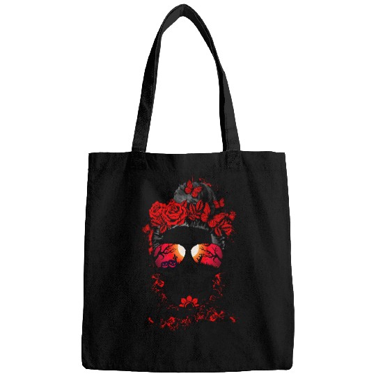 Skeletons Skulls Witchy Woman Halloween Design Halloween for Woman Bones Skull Bags