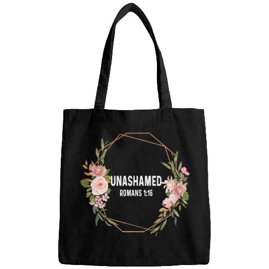 Romans 116 1 16 God Jesus Religious Christian Unashamed Bags