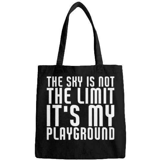The Sky Is Not My Limit Its My Playground Funny RC Pilot 1 Bags