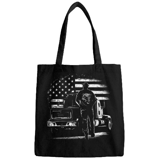 Funny trucker American Big Rigs Diesel Truck Driver 49 Bags
