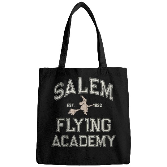Funny Witches School SALEM FLYING ACADEMY Salem Witch Pilot Bags