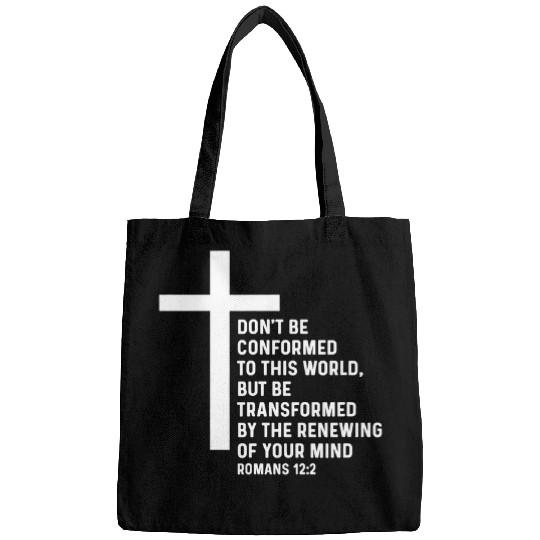 Romans 122 12 2 God Jesus Religious Quote Christian Salty Bags