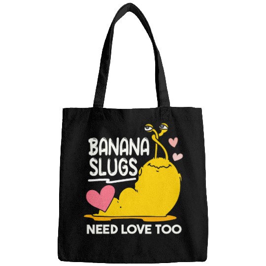 Banana Slugs Need Love Too Cute Banana Slug Bags