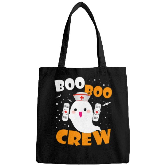 Boo Boo Crew Funny nurses Halloween ghosts Costume RN NICU Bags