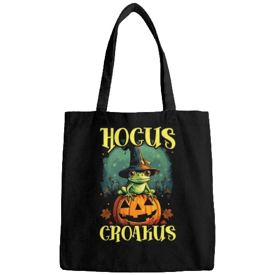 Frog Halloween Scary Toad Trick Or Treat Spooky Amphibian 5 Bags