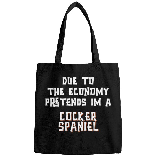 Dog Cocker Spaniel Due To Economy Pretend COCKER SPANIEL Easy Halloween Costume Bags