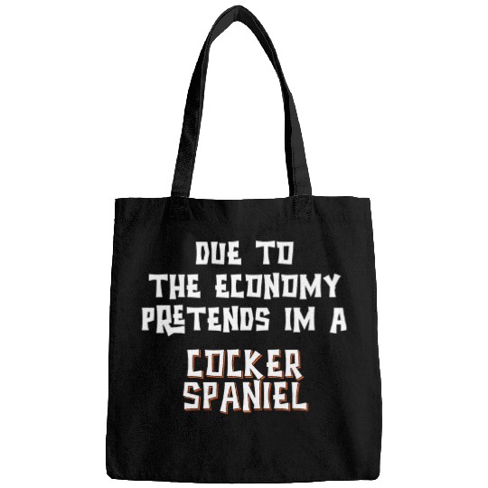 Dog Cocker Spaniel Due To Economy Pretend COCKER SPANIEL Easy Halloween Costume Bags