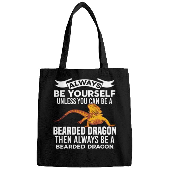 Bearded Dragon Funny Pet Reptile Lizard Beardie Lover Bags