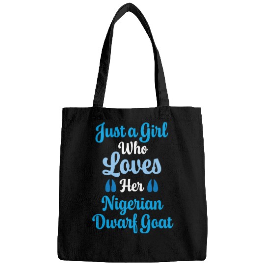 Goats Lover Nigerian Dwarf Goats Gift for Women Love Nigerian Dwarf Goat Bags