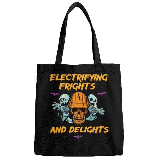 Halloween Electrician Powerline Electrical Tools Electricity 2 Bags