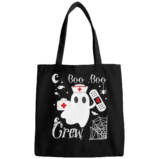 Boo Boo Crew Funny ghosts nurses Halloween Costume Bags