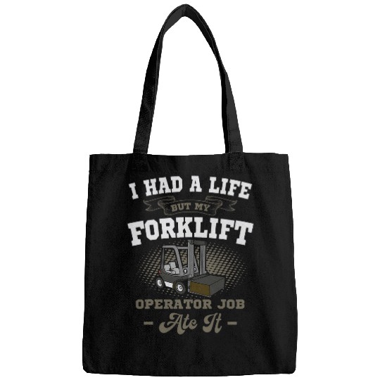 Forklift Operator Job Material Handler Lift Truck Driver Bags