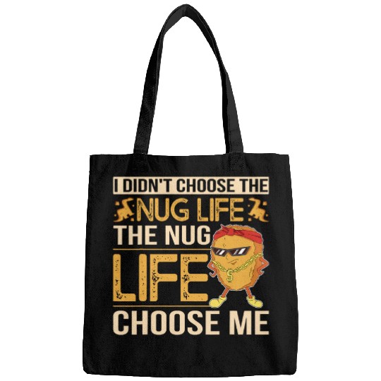 Chicken Lover Nugget Nug Life Lovers Tender Funny Gangster 22 Bags