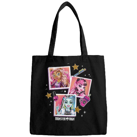 Kids Monster High Student Photo Character Grid Bags