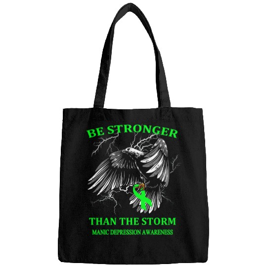 Be Stronger Than The Storm Manic Depression Bags