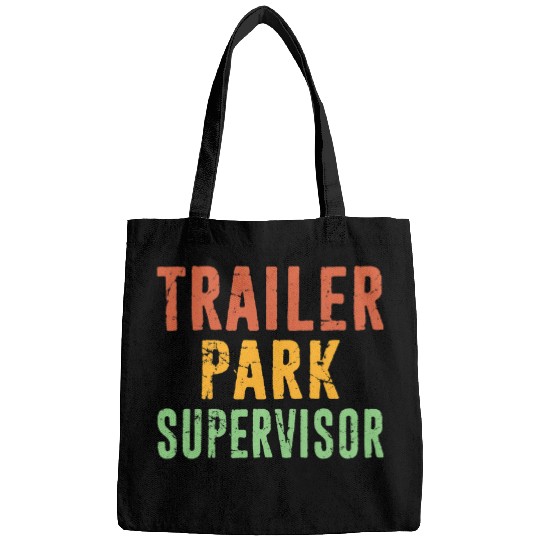 Trailer Park Supervisor Hick Redneck Trailer White Trash Bags