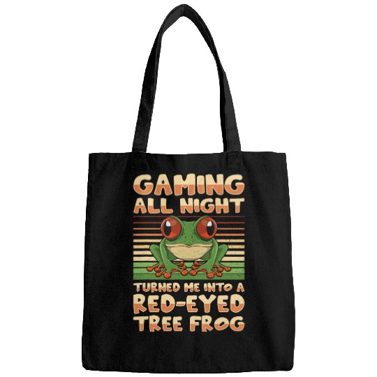 Amphibian Lover Animal Red Eyed Tree Frog Owner Toad Bags