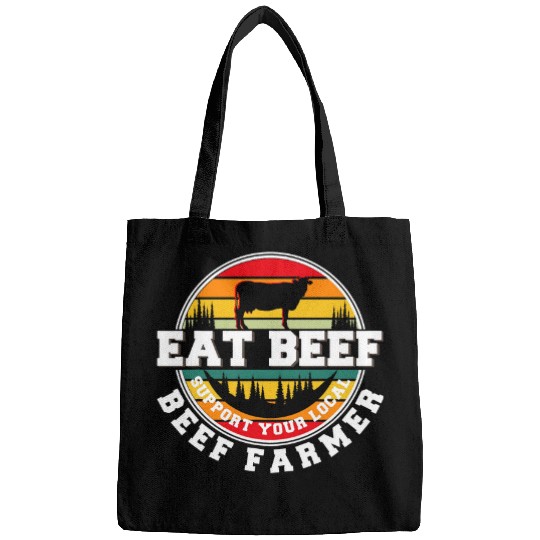 Cow Lover Cattle Farming Agriculture Beef Cow Lover Bags
