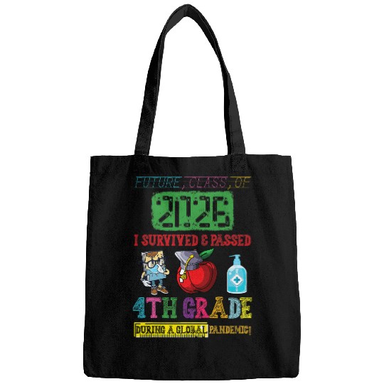 Future Class Of 2026 4th Grade Funny Student Graduation Bags