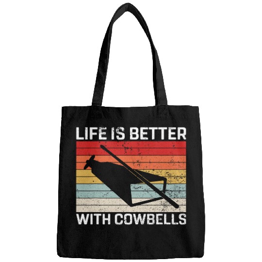 Cow Lover Bell More Cowbell vintages Funny Drummer Cowbell Funny 21 Bags