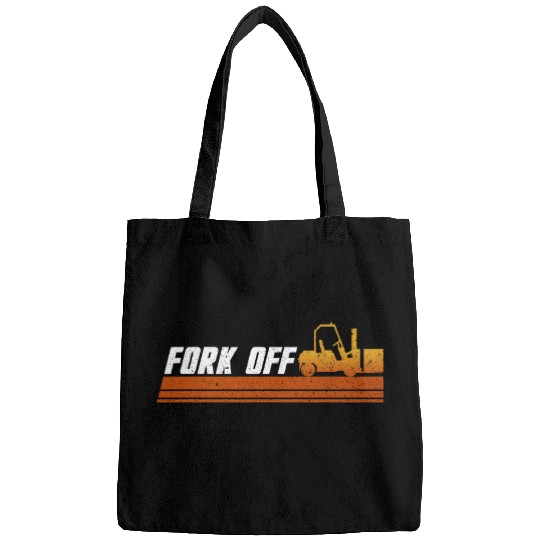 Fork Off Forklift Driver Forklift Operator Warehouse Bags