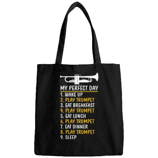 Funny Trumpet Trumpeter Music Band Trumpet 1 Bags