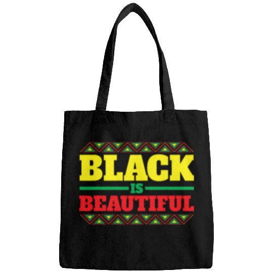 Black Is Beautiful African American Black History Bags