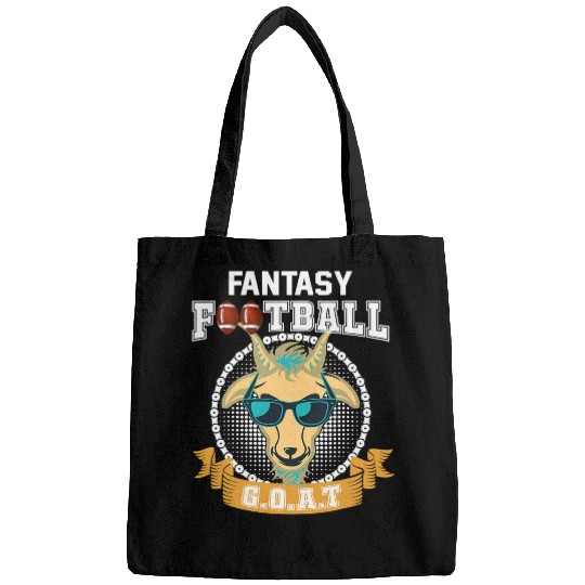 Sport American Football Funny Goats Fantasy Football Champion Goats Bags