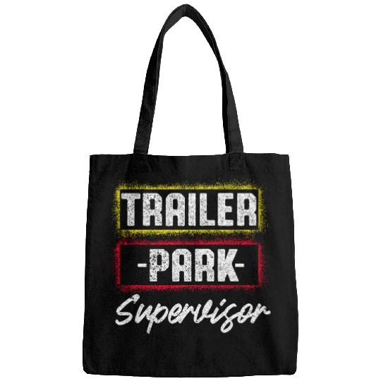 vintages Trailer Park Supervisor Redneck Gag Campers Camping Bags