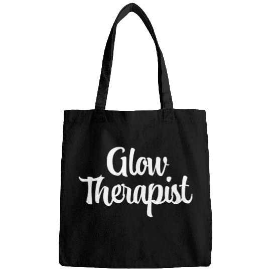 Glow Therapist Funny Skincare Beauty Spa Salon Esthetician Bags