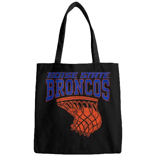 Funny Basketball Boise State University BSU Broncos Basketball Hoop Bags