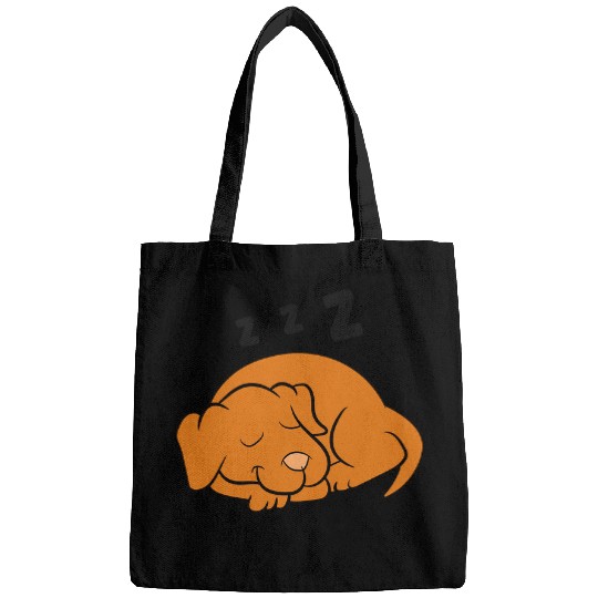 Dog Vizsla Tired Vizsla Dog Cute Sleeping Hungarian Vizsla Bags
