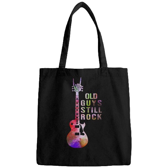 Guitarist Old Guys Still Rock Guitar Music Bass Player Concert Guitar Bags
