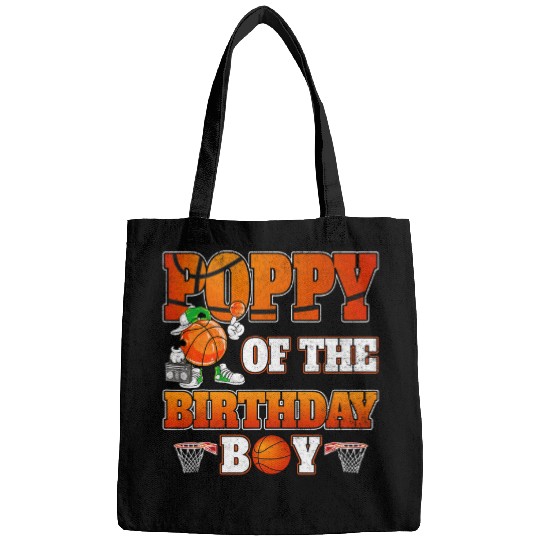 Sport Basketball Poppy Of The Birthday Boy Basketball Player Family Bday Bags
