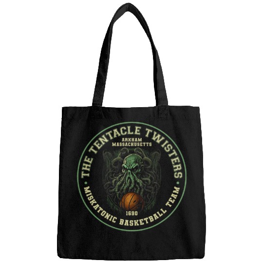 Sport Basketball Cthulhu Miskatonic Basketball Team Cosmic Horror Cthulhu Bags