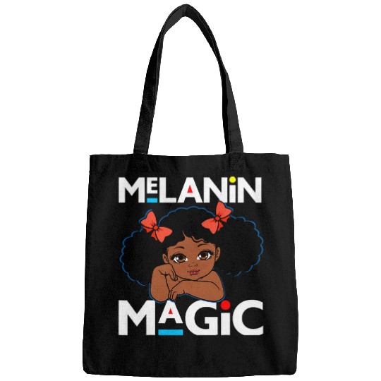 Black History Sista Princess Girl Melanin Magic Girly Girls Bags