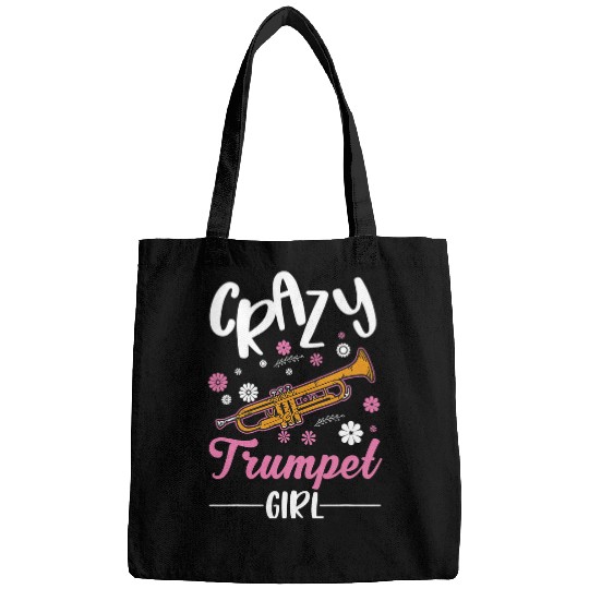 Funny Trumpet crazys Trumpet Girl Trumpet Player Bags