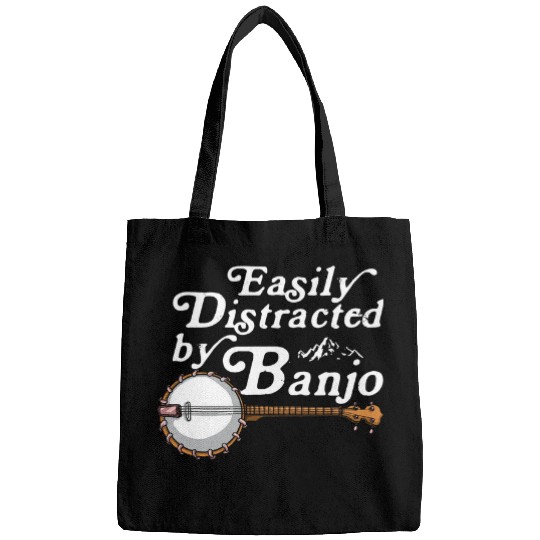 Funny Banjo Music Mandolin Asheville Bluebird Kentucky 4 Bags