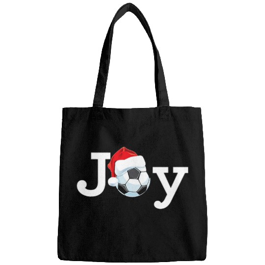Sport Soccer Joy Christmas Soccer Ball Funny Soccer Player xmass Boys Mens Bags