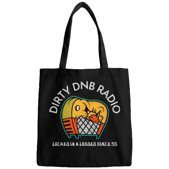 Funny Drummer And Bass Radio DnB Music Liquid Junglist Dubstep Bags