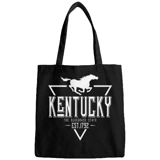 Funny Banjo Kentucky The Bluegrass State Est. 1792 Stylish Art KY Pride Bags