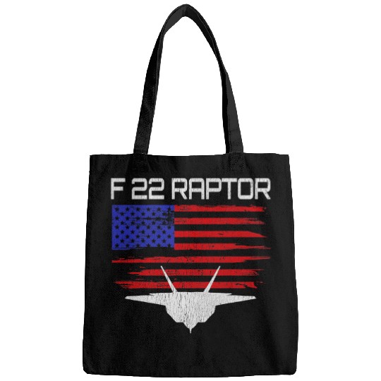F22 Raptor American Flag Pilot Bags