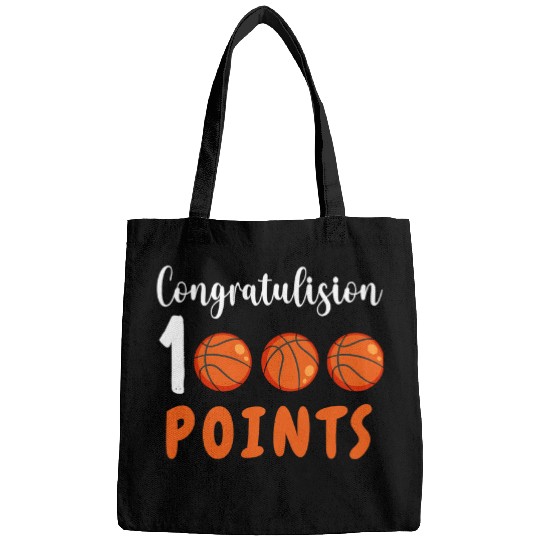 Funny Basketball 1000 Points Basketball Scorer High School Basketball player 2 8 Bags