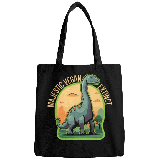 Brontosaurus Dinosaur Lover Paleontology Prehistoric Dino 2 Bags